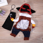 Pirate Cat and Dog Clothes Halloween Cosplay Costume