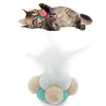 1 Piece Creative Cute Plush Ball Faux Feather Bell