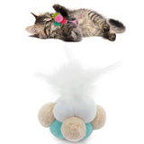 1 Piece Creative Cute Plush Ball Faux Feather Bell