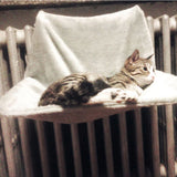 Soft Cat Hammock Deluxe Removable Window Sill Cat Radiator Bed