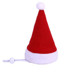 Pet Cape Red Santa Hat and Scarf