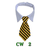 16 Styles Cat Adjustable Striped Tie for Small Medium Cat