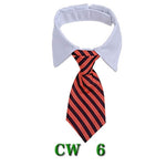 16 Styles Cat Adjustable Striped Tie for Small Medium Cat