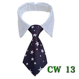 16 Styles Cat Adjustable Striped Tie for Small Medium Cat