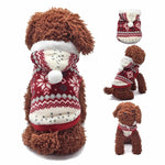 Snowflakes Printed Velvet Christmas Hoodie