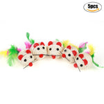 5 Pieces Creative Spiky Sensory Balls Cat Toy