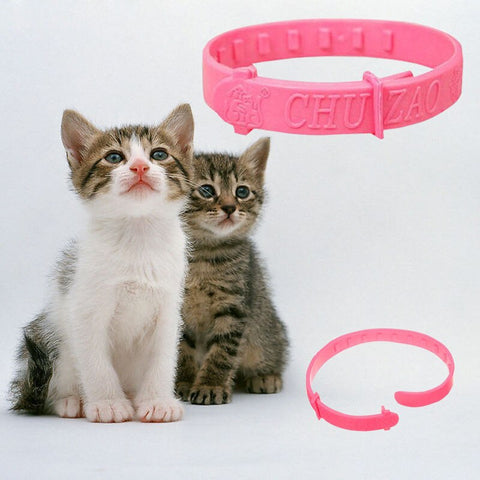 Pet Cat Collar Mite Louse Non-Poisonous Adjustable