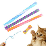 Folding Spring Shape Cat Bouncing Toy