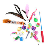 20 Pieces Set Interactive Cat Scratcher Ball