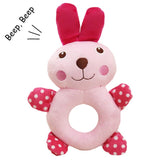 Cartoon Chicken Rabbit Frog Pet Bite Toy