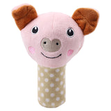 Plush Squeaky Bite-Resistant Dog Teething Toy