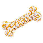 Rope Toy Weaving Duck Shape Bite-Resistant Dog Teething Toy