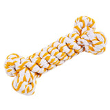 Rope Toy Weaving Duck Shape Bite-Resistant Dog Teething Toy
