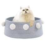 Nest Creative Pompom Decor Warm Pet Nest