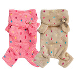 Coral Fleece Dog Hoodie