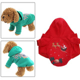 Halloween Pet Santa Costume