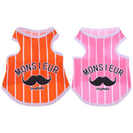 Stripe Beard Puppy Dog Cat Shirt
