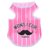 Stripe Beard Puppy Dog Cat Shirt