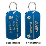 Metal Military Dog ID Tag Customized