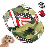 Camouflage Pet Dog Baseball Hat