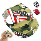 Camouflage Pet Dog Baseball Hat