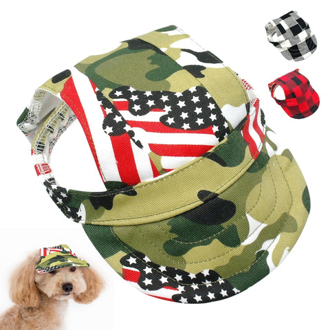 Camouflage Pet Dog Baseball Hat