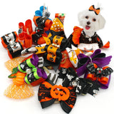 20 Pieces Dog Halloween Hair Bows