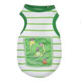 Small Dog Yorkshire Terrier T-shirt Breathable Pet Vest