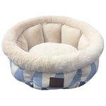 Ultra Soft Geometric Pattern Washable Pet Bed